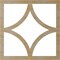 Ekena Millwork Statesman Wood Fretwork Pierced Ceiling Medallion, Birch, 40"OD x 25 5/8"ID x 1/4"T CMWP40X40X0250STBI - alternate 3